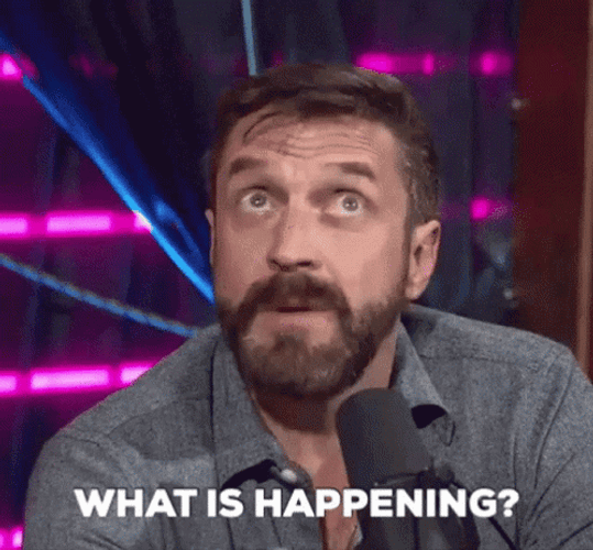 What Is Happening Disoriented Guy GIF