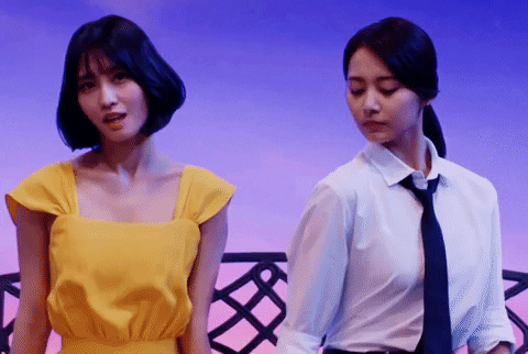 What Is Love Music Video Momo And Tzuyu GIF