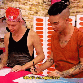 What's An Adjective GIF