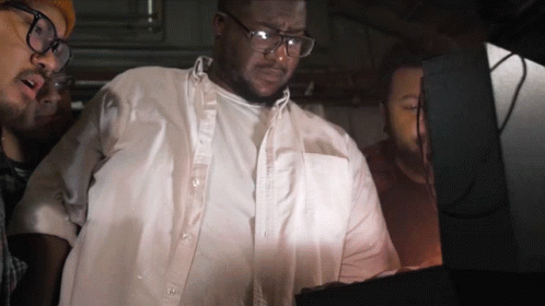 What's In The Opened Box Shocked Reaction GIF