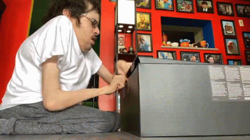 What's In The Box Nosy Ricky Berwick GIF
