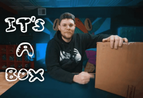 What's In The Box Curious Youtuber GIF