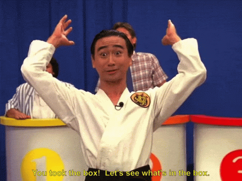 What's In The Box Japanese Game Show GIF