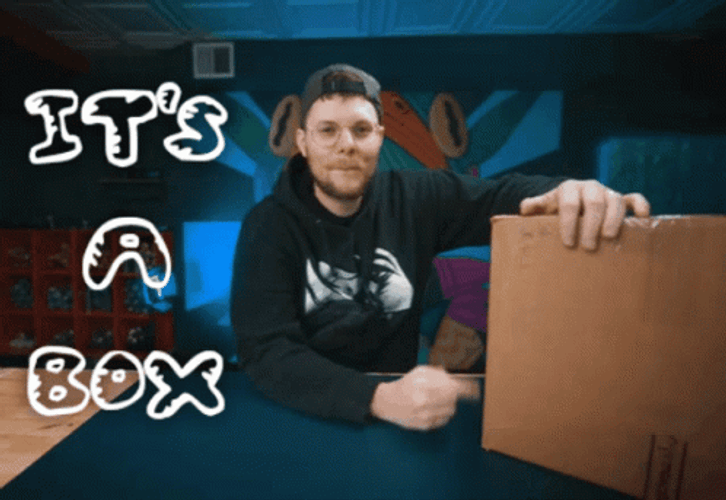 What's In The Box Curious Youtuber GIF
