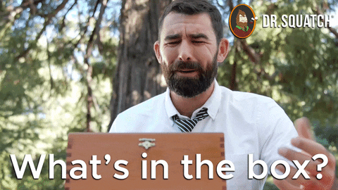 What's In The Box Doctor Squatch Crying GIF