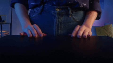 What's In The Box Magical Purple Beam GIF