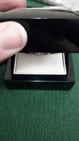 What's In The Box Surprise Diamond Ring GIF
