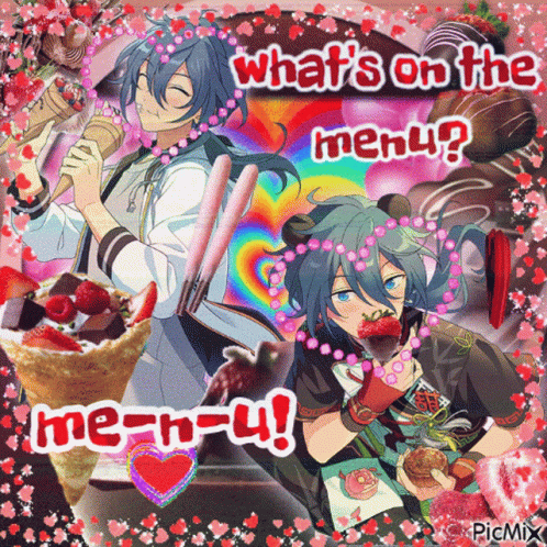 What's On The Menu Ensemble Stars GIF