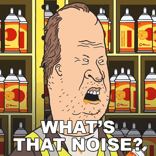 What's That Noise GIF