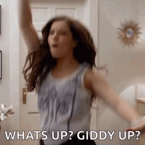 What's Up Giddy Up Girl GIF