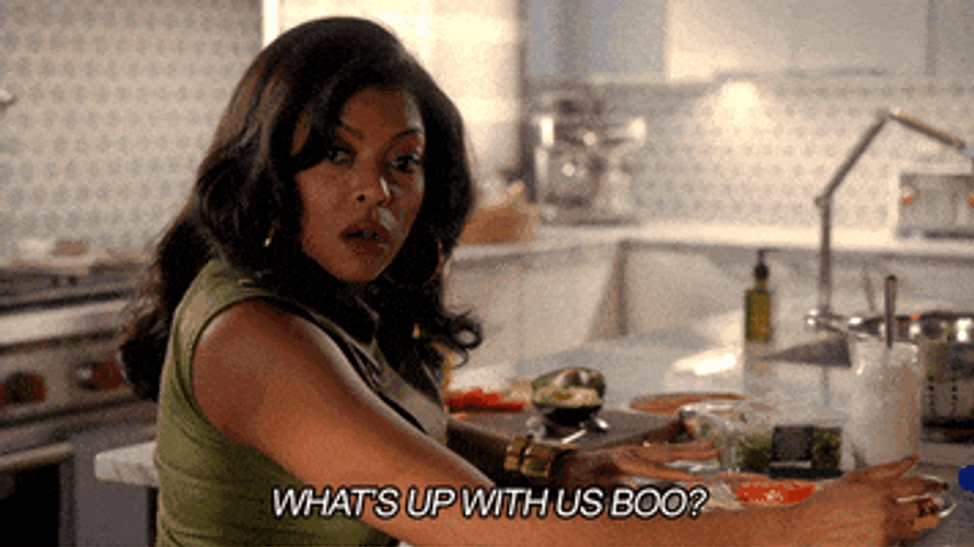 What's Up With Us Boo? GIF