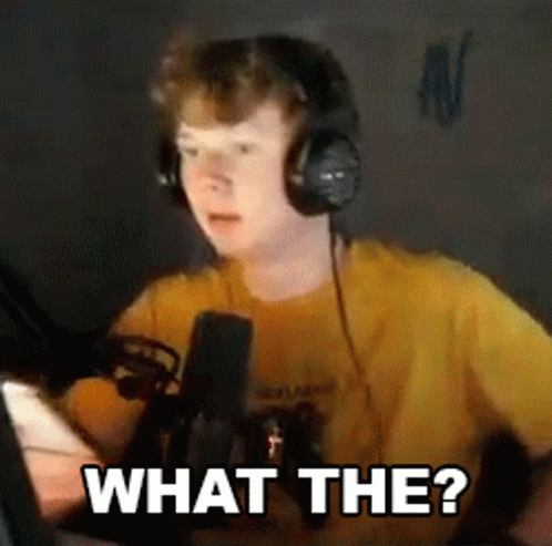 Boy In Headphones What The GIF