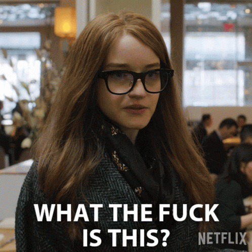 What The Fuck Is This Anna Delvey GIF