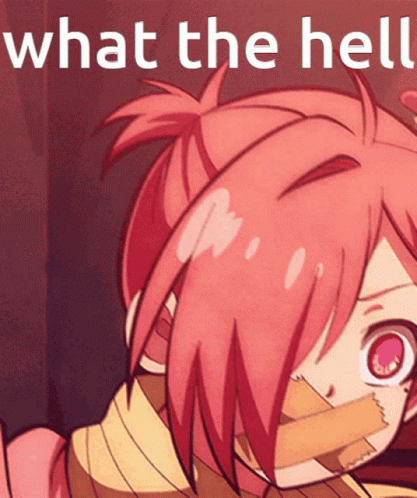 What The Hell Mitsuba Anime GIF