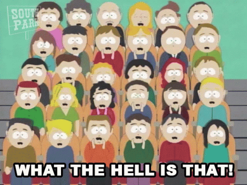 What The Hell Is That South Park Choir GIF
