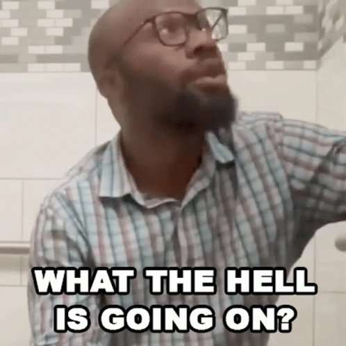 What The Hell Is Going On GIF