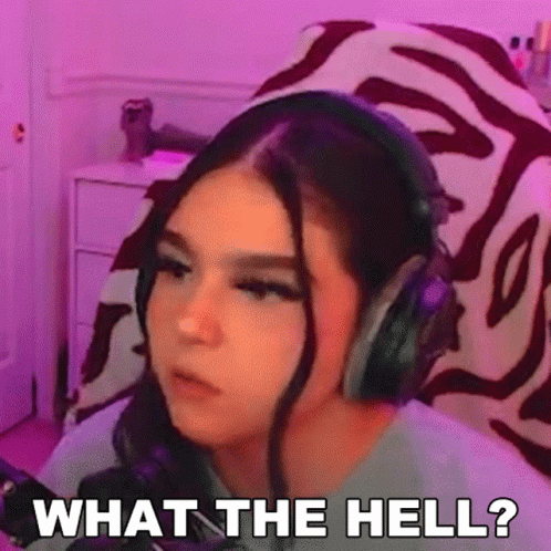 What The Hell Woman Livestreamer GIF
