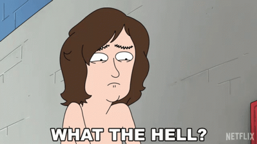 What The Hell Matty Healy Hoops GIF