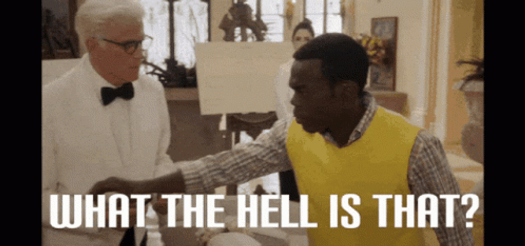 What The Hell William Jackson Harper GIF