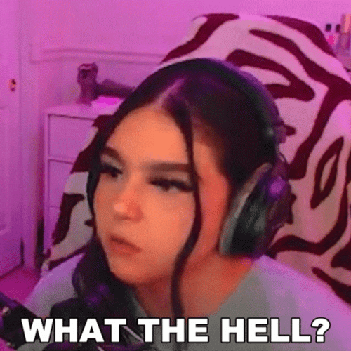 What The Hell Woman Livestreamer GIF