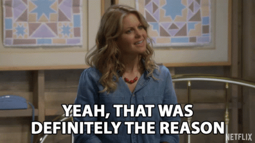 What Was The Reason Candace Cameron Bure GIF