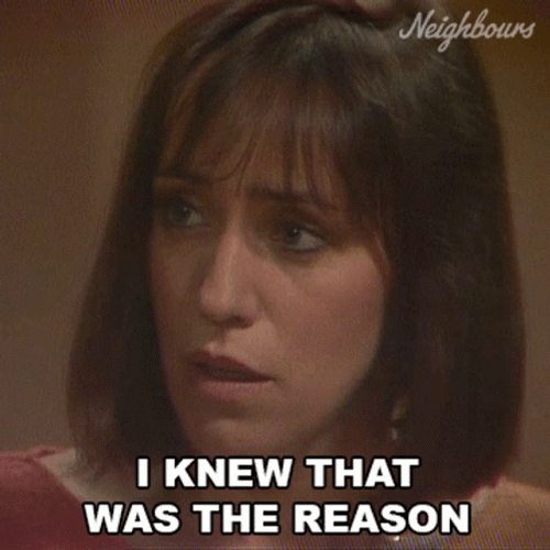 What Was The Reason Confused Reaction Neighbours GIF