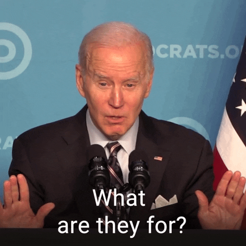 What Was The Reason Joe Biden GIF