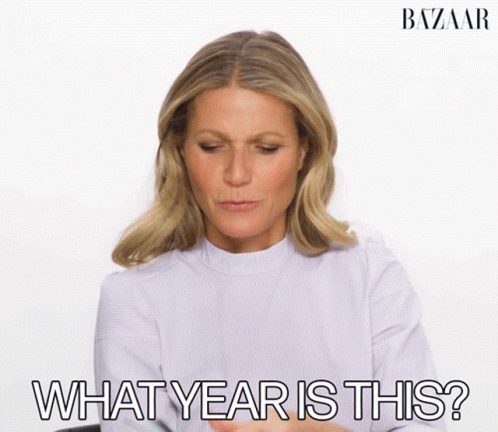 What Year Is It Bazaar Interview GIF