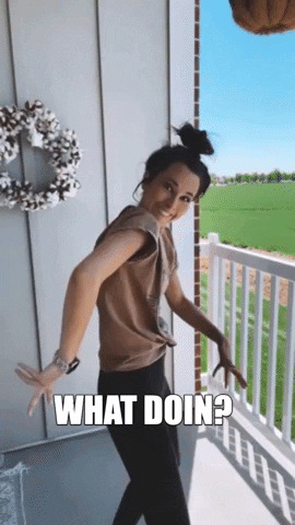 What You Doin' Girl Spill The Tea GIF