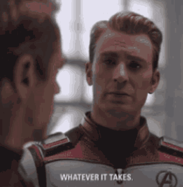 Whatever It Takes Captain America Gif GIF