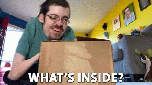 Whats In The Box Excited Yay Ricky Berwick GIF