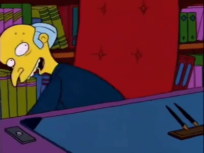Whats In The Box Mr Burns The Simpsons GIF