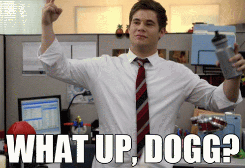 Whats Up Brother Adam Devine Workaholics GIF