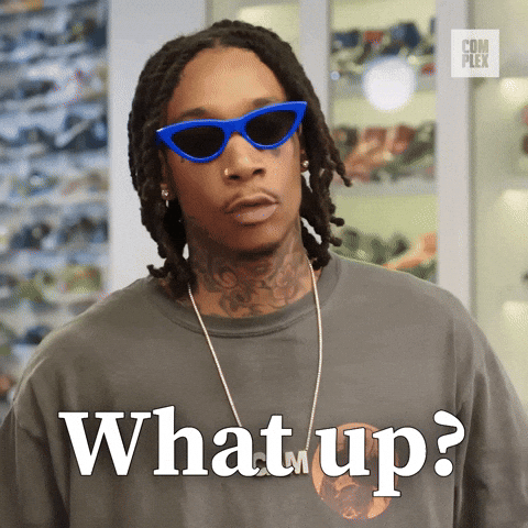 Whats Up Brother American Rapper Wiz Khalifa GIF