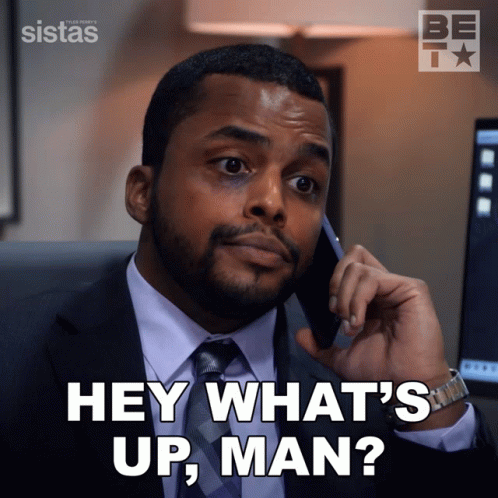 Whats Up Brother Chris Warren Sistas GIF