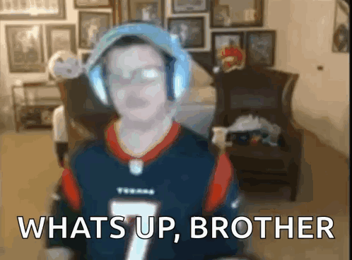 Whats Up Brother Gamer Sketch Madden GIF