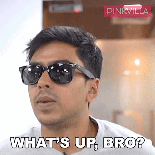 Whats Up Brother Indian Actor Adarsh Gourav GIF