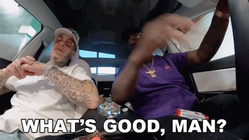 Whats Up Brother Lil Skies Hand Shake GIF