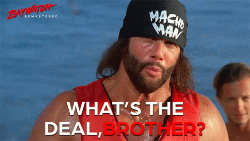 Whats Up Brother Randy Savage Wrestler GIF