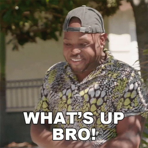 Whats Up Brother Rashard Hiphop My House GIF