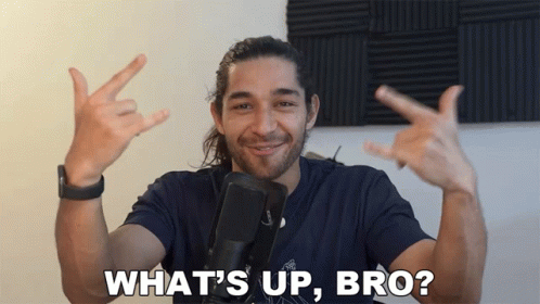 Whats Up Brother Vlogger Wil Dasovich GIF