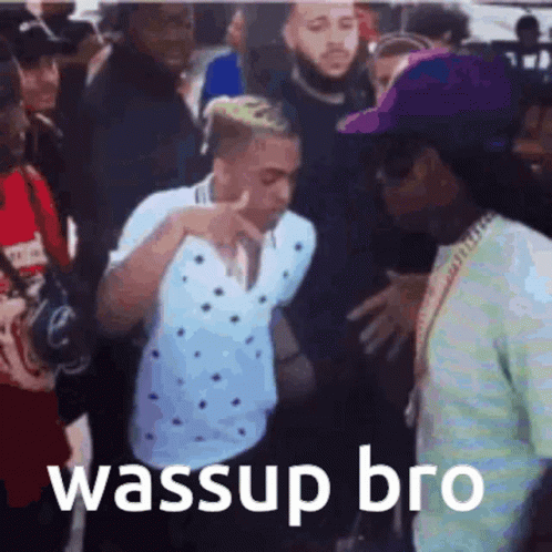 Whats Up Brother Xxxtentaacion Handshake GIF
