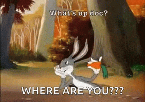 Whats Up Doc Bugs Bunny Eating Carrots GIF