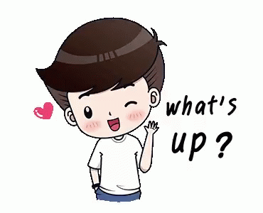 Whats Up Doc Cute Man Sticker GIF