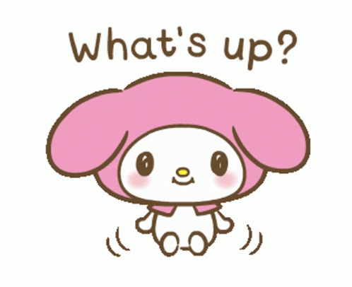 Whats Up Doc Cute Sticker GIF