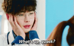 Whats Up Doc Quack Doctor Stranger Lee Jong Suk GIF