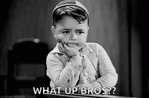 He Is Waiting Whats Up Bro GIF