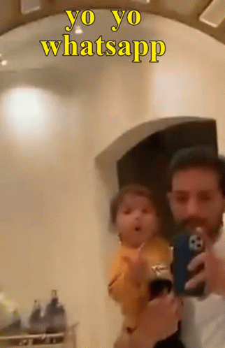 Yo Yo Whats Up Baby And His Father GIF