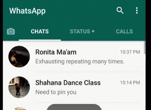 WhatsApp Message From Ronita Ma'am GIF