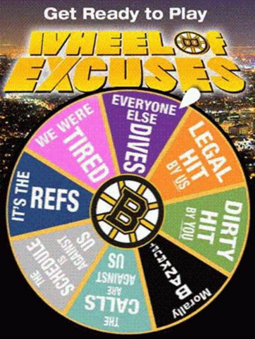 Wheel Of Excuses GIF